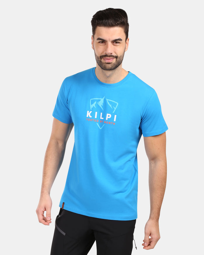 Herren-T-Shirt aus Baumwolle mit kurzen Ärmeln Kilpi DISCOVER-M