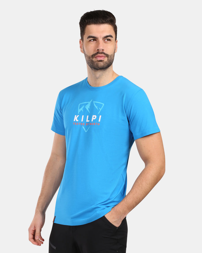 Herren-T-Shirt aus Baumwolle mit kurzen Ärmeln Kilpi DISCOVER-M