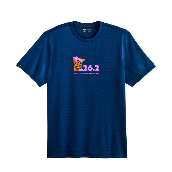 Marathon 26.2 Storm Creek Sightseer Short Sleeve - Deep Sea Blue (Men's Sizing)