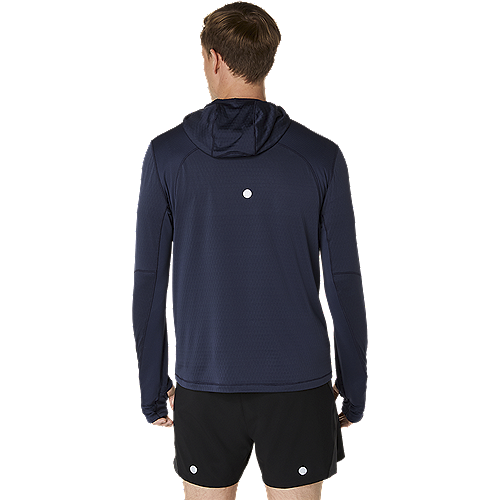 Marathon ASICS Road Winter Long Sleeve Hoodie - Black (Men's Sizing)