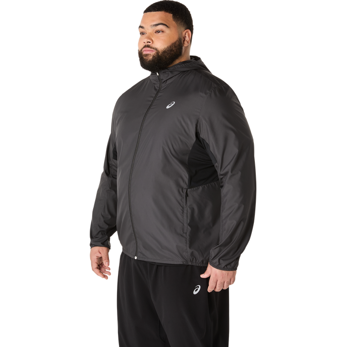 Marathon ASICS Silver Jacket - Black (Men's Sizing)