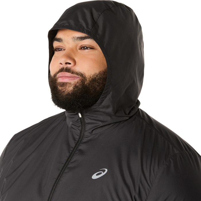 Marathon ASICS Silver Jacket - Black (Men's Sizing)
