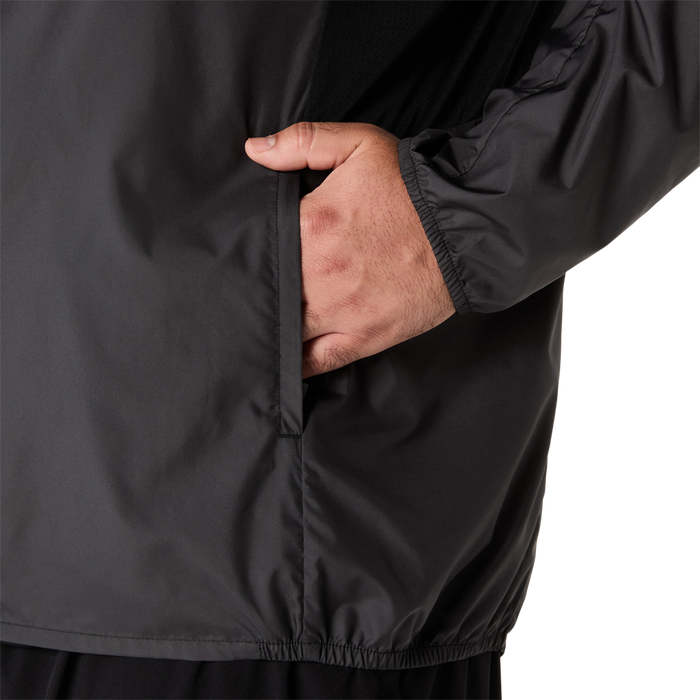 Marathon ASICS Silver Jacket - Black (Men's Sizing)