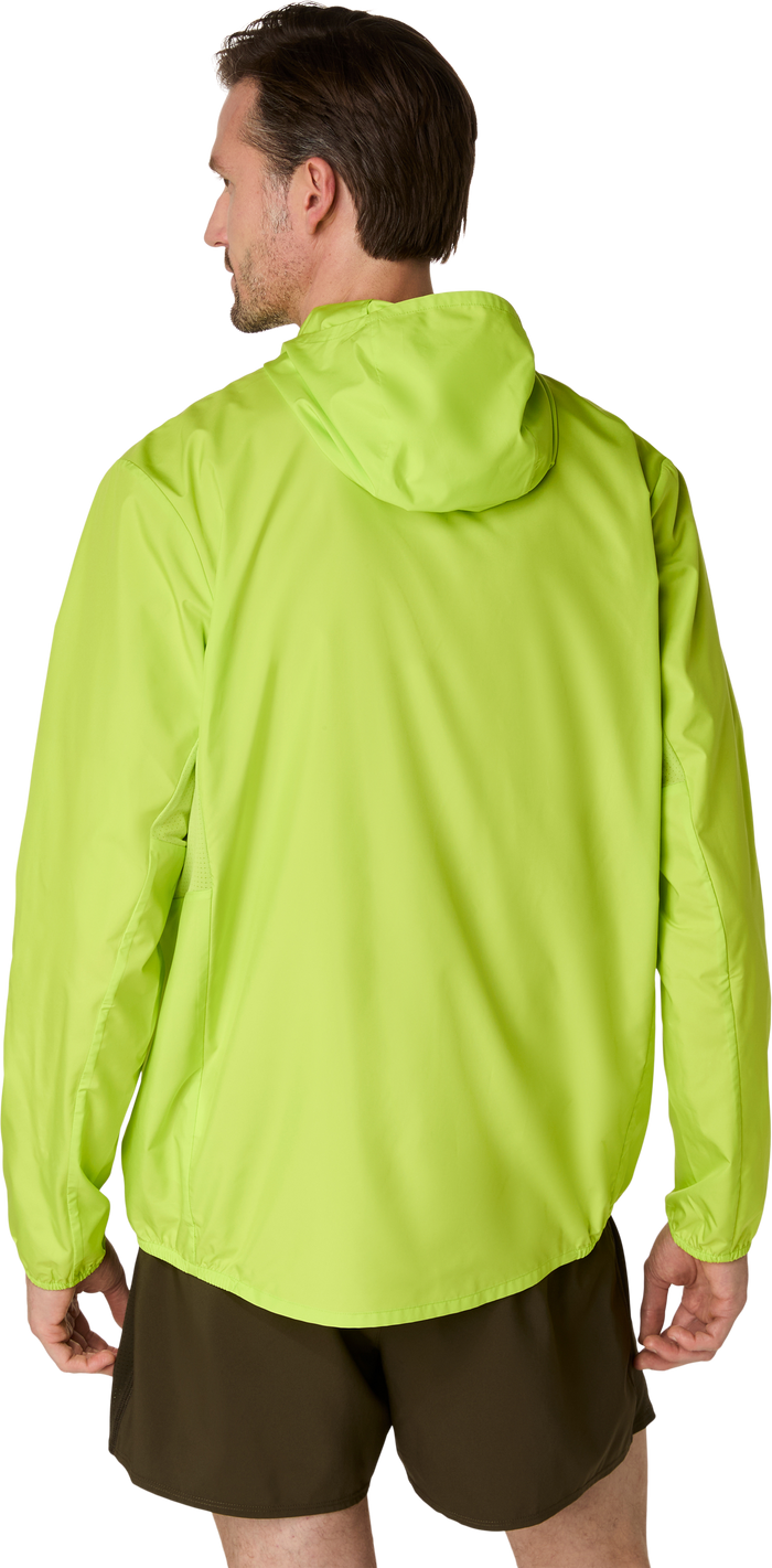 Marathon ASICS Silver Jacket - Neon Lime (Men's Sizing)