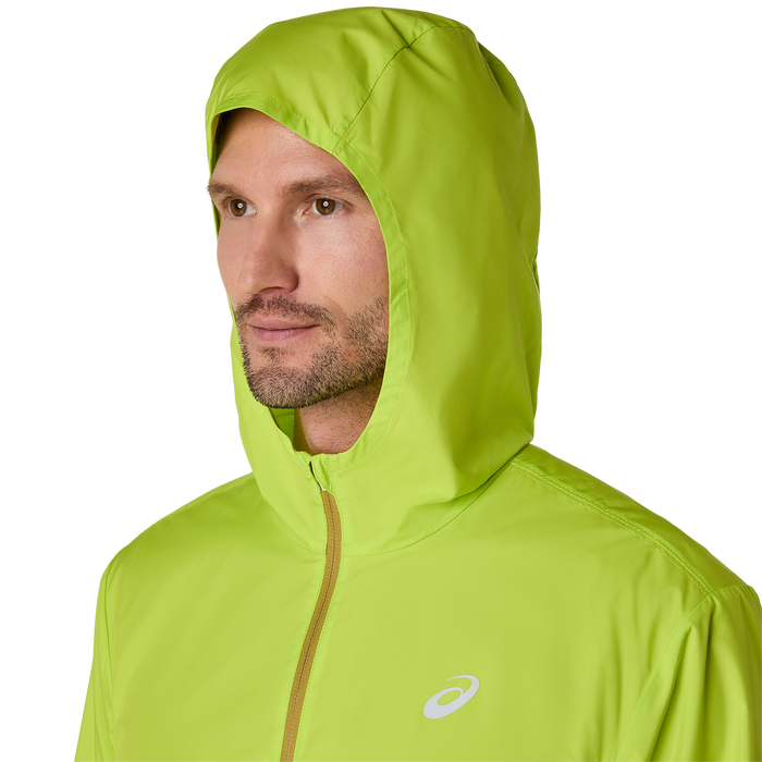 Marathon ASICS Silver Jacket - Neon Lime (Men's Sizing)