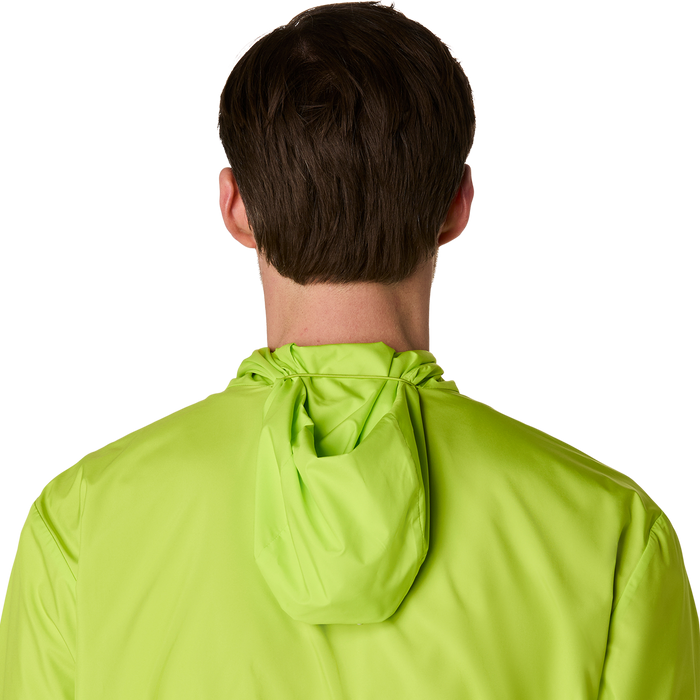 Marathon ASICS Silver Jacket - Neon Lime (Men's Sizing)