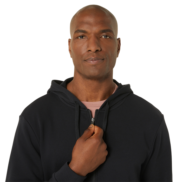 Marathon ASICS Sweat Full Zip Hoodie - Black (Unisex Sizing)