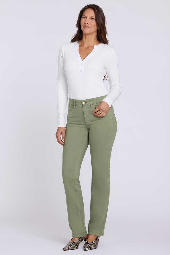 Marilyn Straight Jeans - Artichoke
