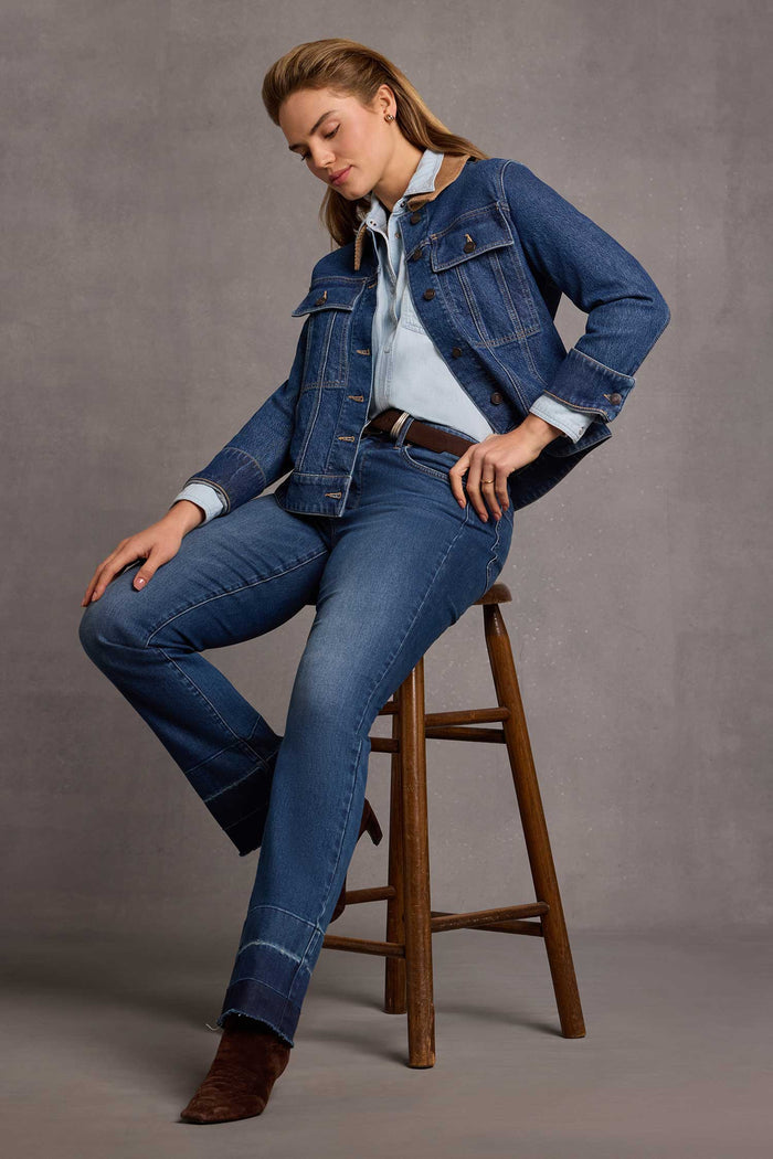 Marilyn Straight Jeans - Colorblaze