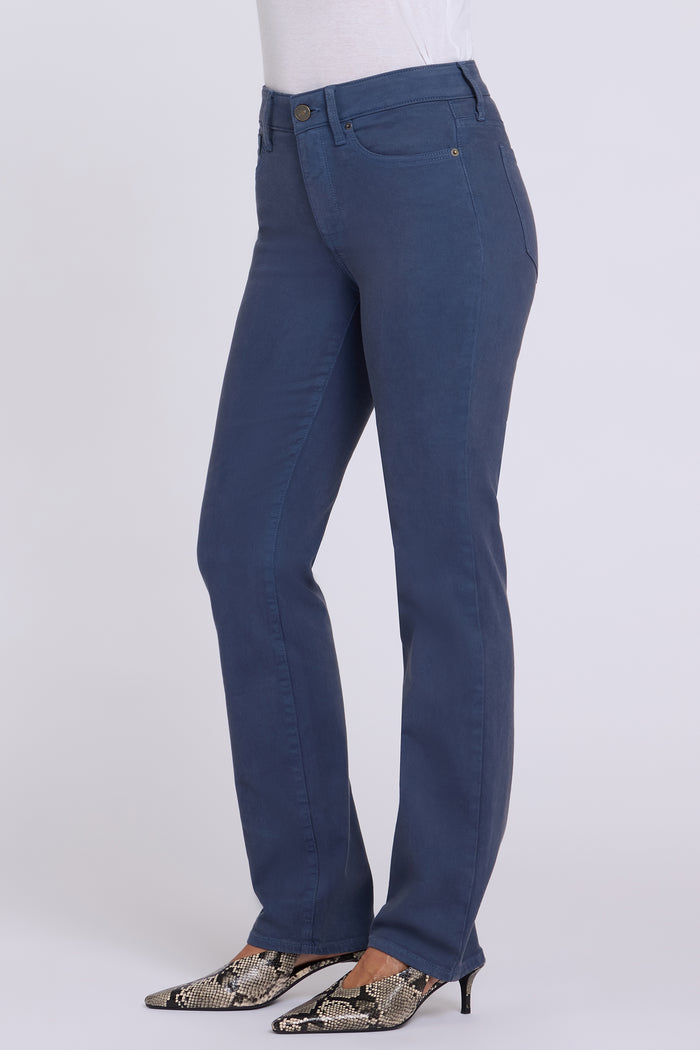 Marilyn Straight Jeans - Jade Blue