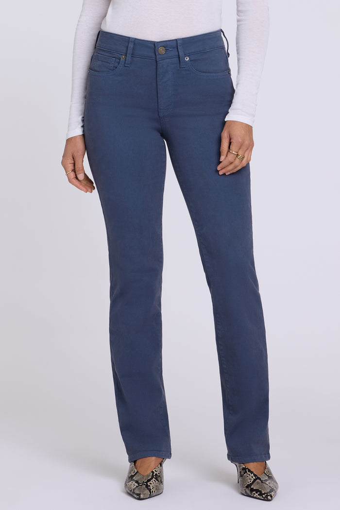 Marilyn Straight Jeans - Jade Blue