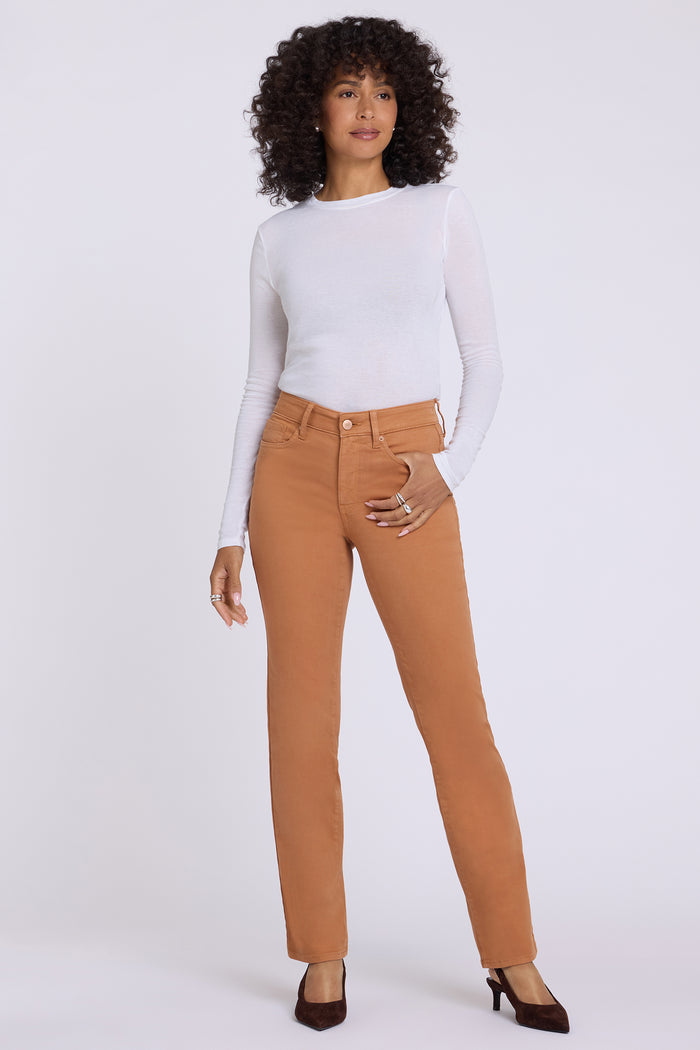 Marilyn Straight Jeans - Roasted Pecan
