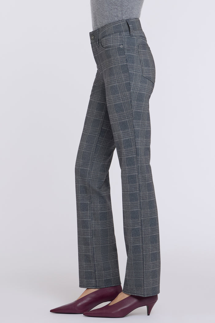 Marilyn Straight Pants - Phoebe Plaid