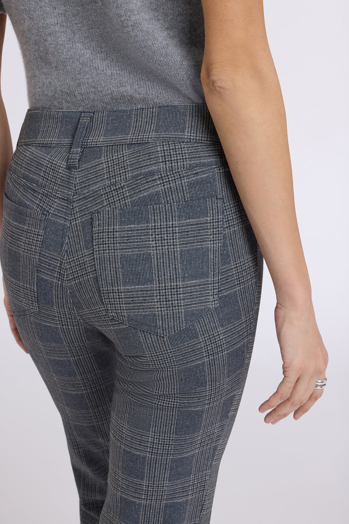 Marilyn Straight Pants - Phoebe Plaid