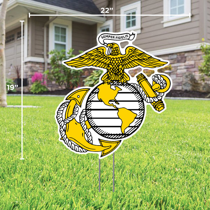 Marines EGA Lawn Sign*