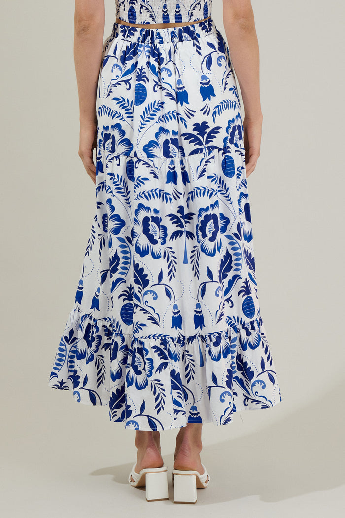 Marisol Floral Yaelle Flowy Maxi Skirt