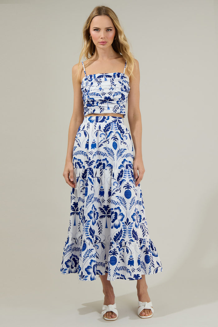 Marisol Floral Yaelle Flowy Maxi Skirt