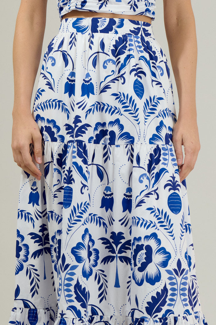 Marisol Floral Yaelle Flowy Maxi Skirt
