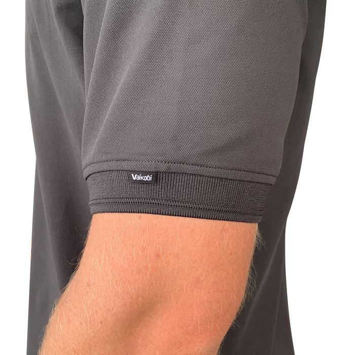 Men's Antibes Short Sleeve Tech Polo - Charcoal