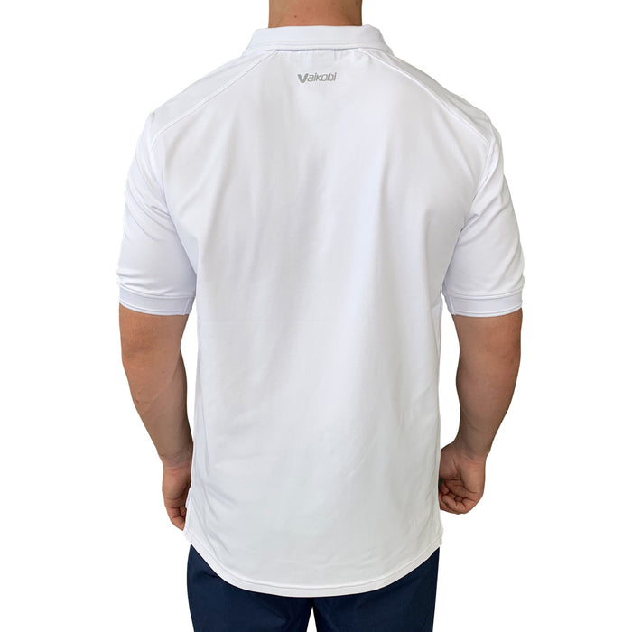 Men's Antibes Short Sleeve Tech Polo - White