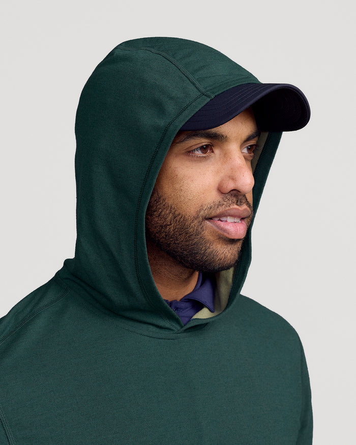 Men’s Anytime Hoodie - Deep Lagoon Marle