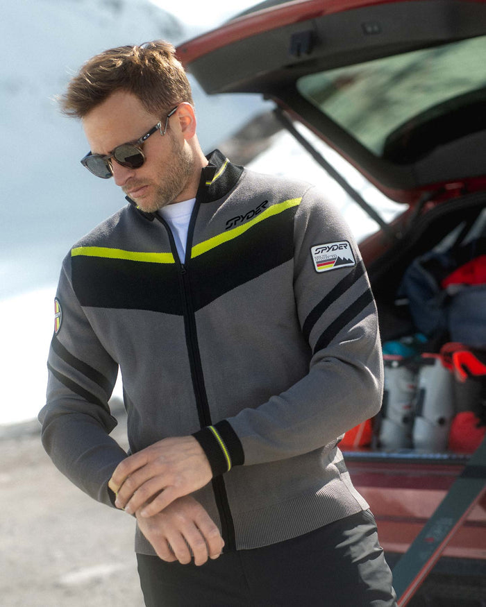 Men's Garmisch Sweater - Lime