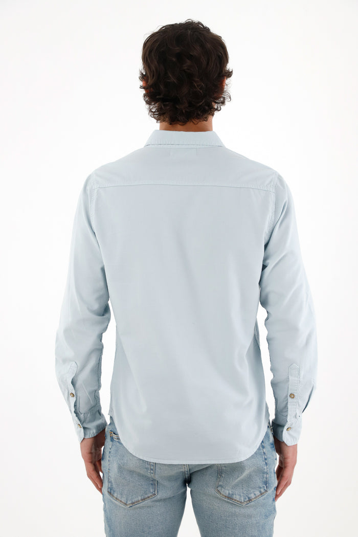Men's Long Sleeve Oxford Shirt