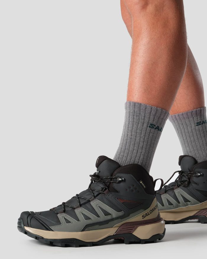 Men's X ULTRA 360 MID GORE-TEX Shoes - Phantom / Desert Tan / Rum Raisin