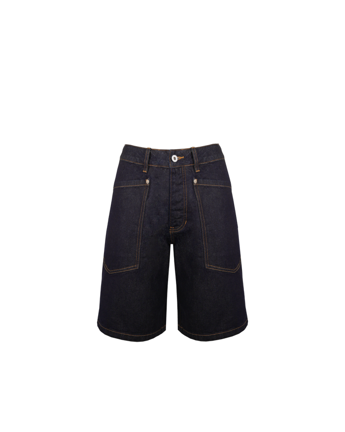 MERCI DENIM SHORT UNWASHED