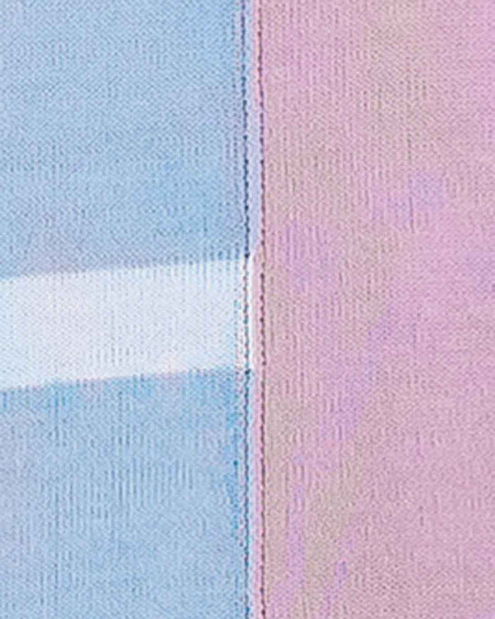 Meredith Colour Block Wool Mix Sweater - Blue,Pink,White - Image 3 - The Classic Boutique