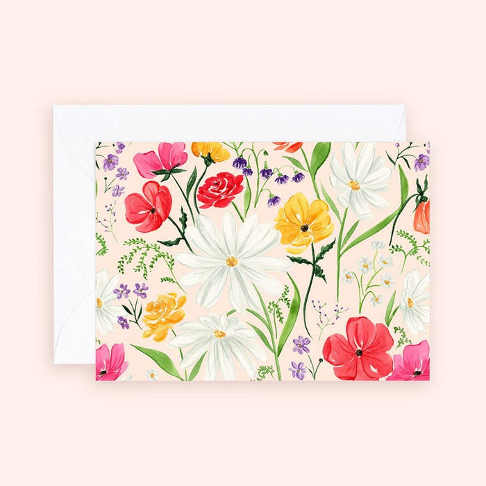 Mini Card - Dainty Wildflowers Enclosure Card - Magnolia Lane co. Home + Garden + Gift
