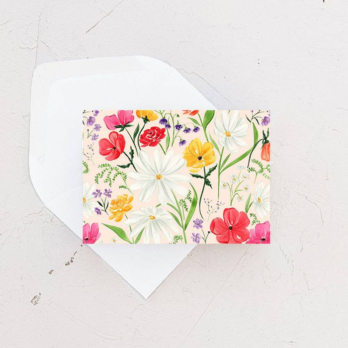 Mini Card - Dainty Wildflowers Enclosure Card - Magnolia Lane co. Home + Garden + Gift