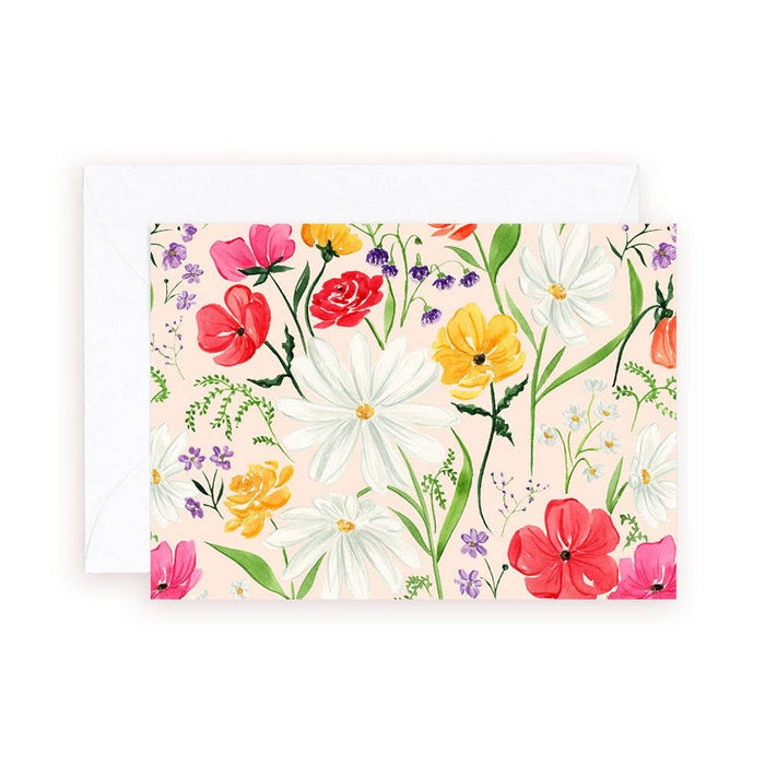 Mini Card - Dainty Wildflowers Enclosure Card - Magnolia Lane co. Home + Garden + Gift