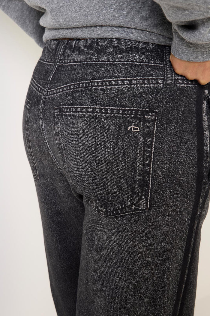 Miramar Terry Wide Leg Track Pant