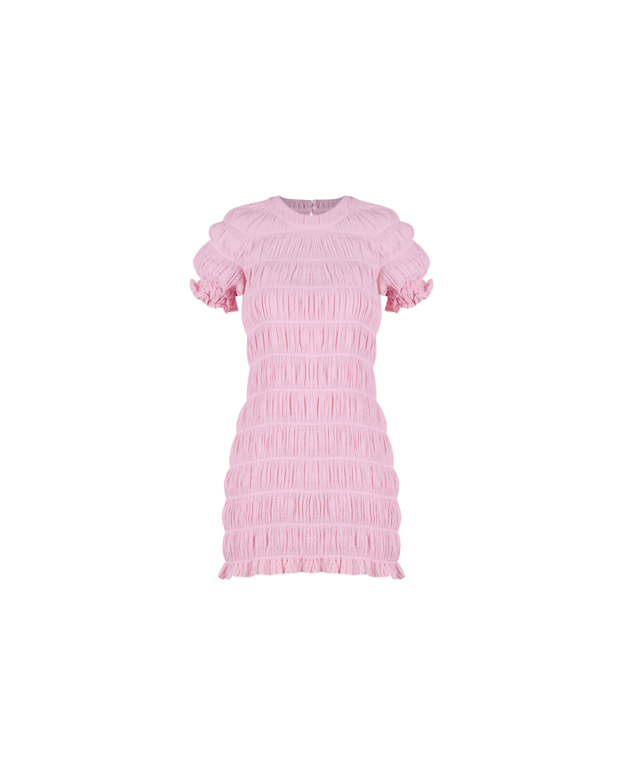 MIRELLA T-SHIRT MINIDRESS BLUSH