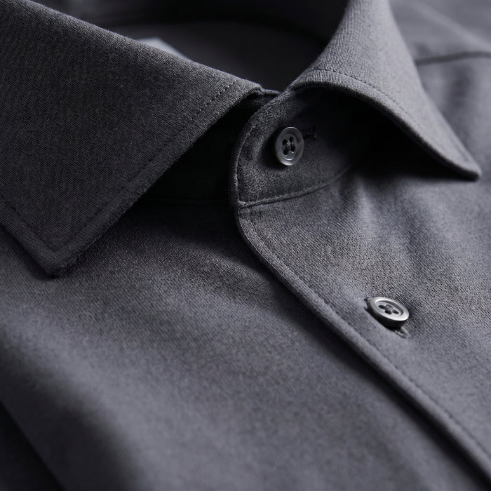 Modern 4Flex Stretch Knit Shirt fabric detail — Emanuel Berg