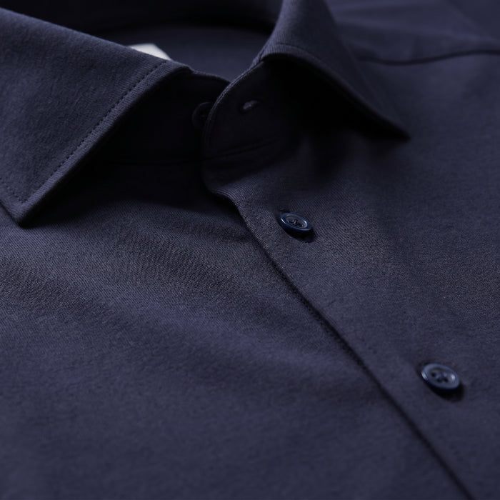 Modern 4Flex Stretch Knit Shirt fabric detail — Emanuel Berg