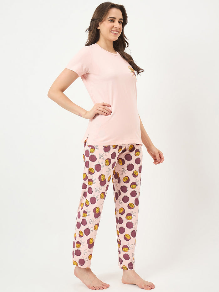 mSECRET Peach Cotton Pyjama Set