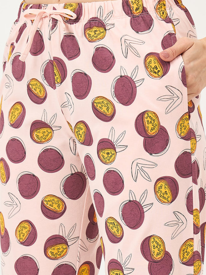 mSECRET Peach Cotton Pyjama Set