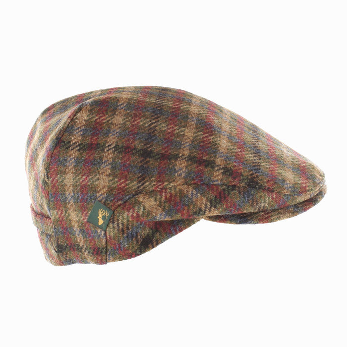 Mucros moss Green with Colorful Overcheck / Small