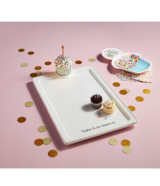 Mud Pie - Circa Accessory Platter ‘Take it or Leave it’