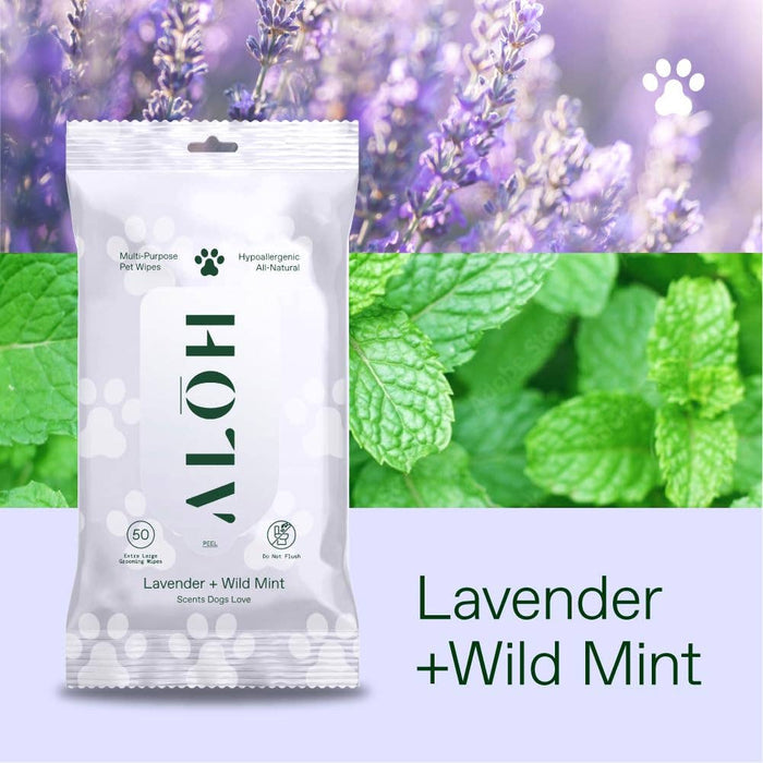 Multi-Purpose Pet Wipes Lavender + Wild Mint