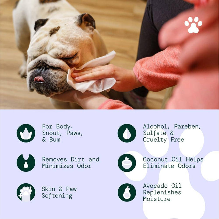 Multi-Purpose Pet Wipes Lavender + Wild Mint