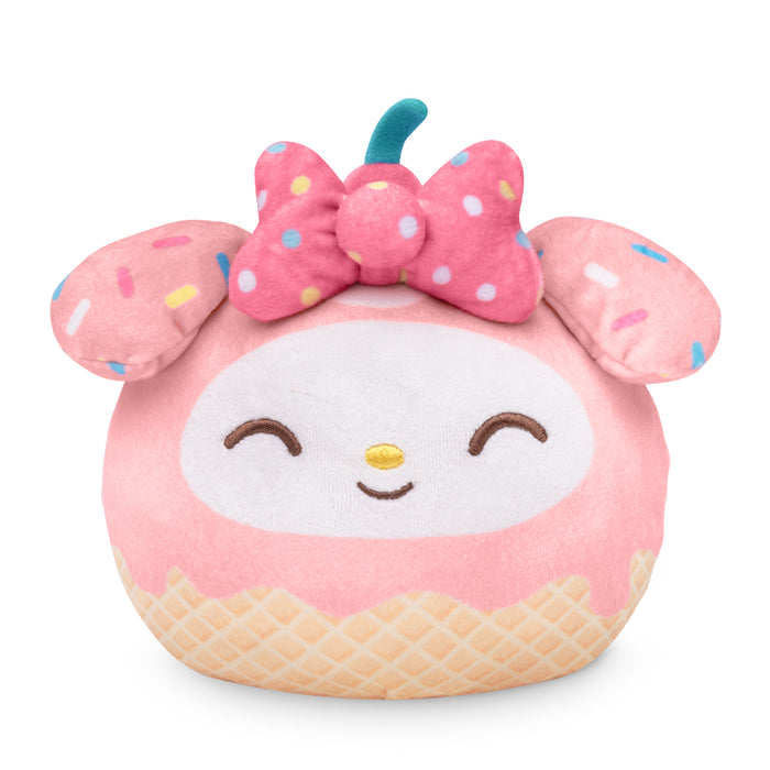 My Melody Ice Cream Cone 4” Reversible Plushie: My Melody Ice Cream