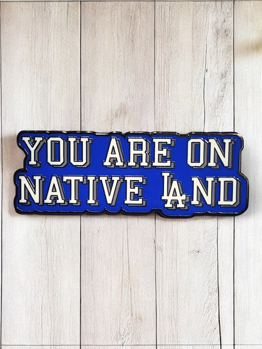 Native LAnd Enamel Pin