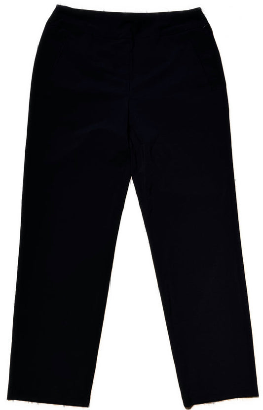 New EP NY Women's Black Tech Stretch Ankle Pant Size M MSP$115