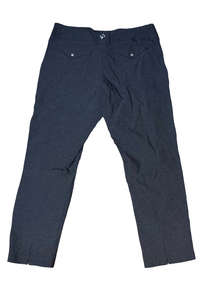 New Jofit Women's Heather Charcoal Cropped Golf Pant Size 10 MSP$98