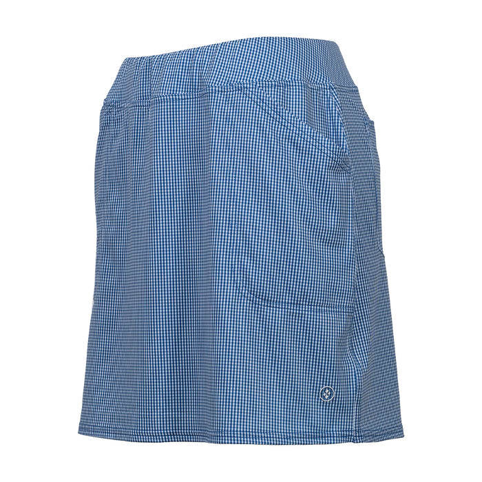 New Jofit Women's Mina Skort 17" - Seafarer Check MSP$103
