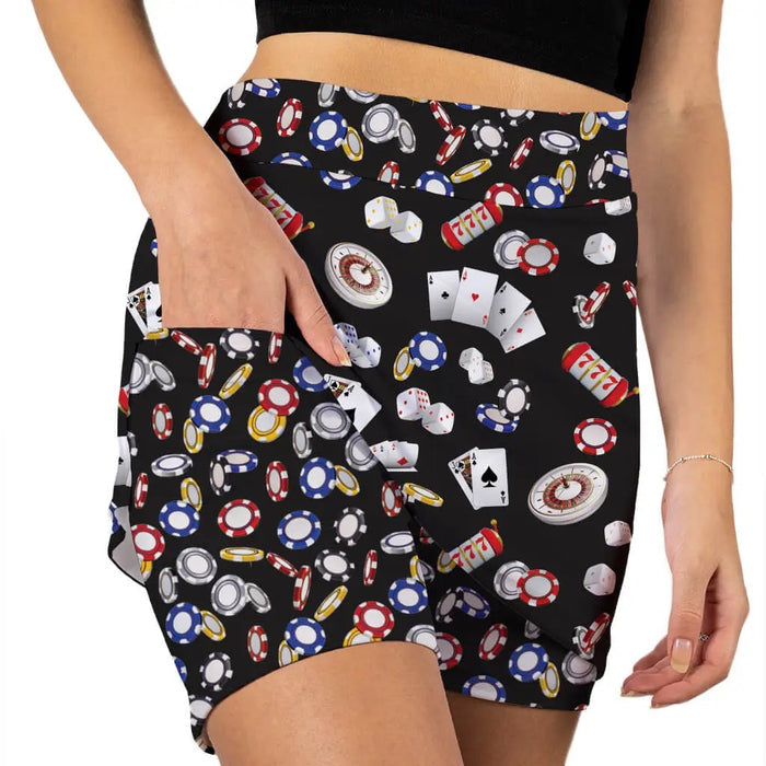 New Skort Obsession U Betcha Vegas Inspired Skort