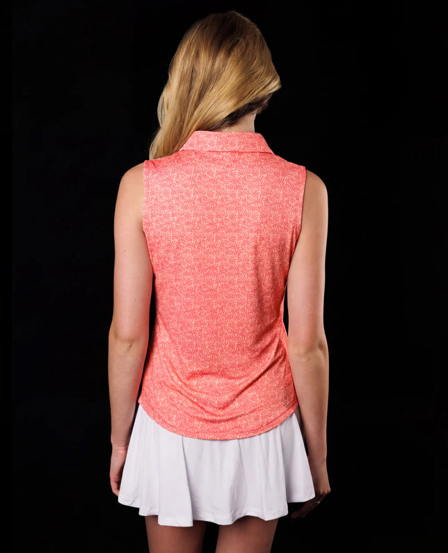 New Sunday Swagger Shore Thing Sleeveless Golf Top